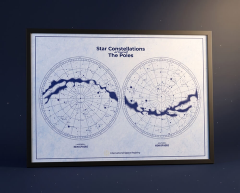Póster XXL de constelaciones